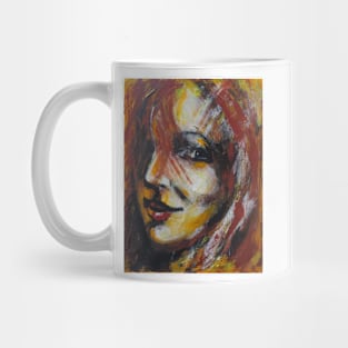 Smile - Portrait Of A Woman Mug